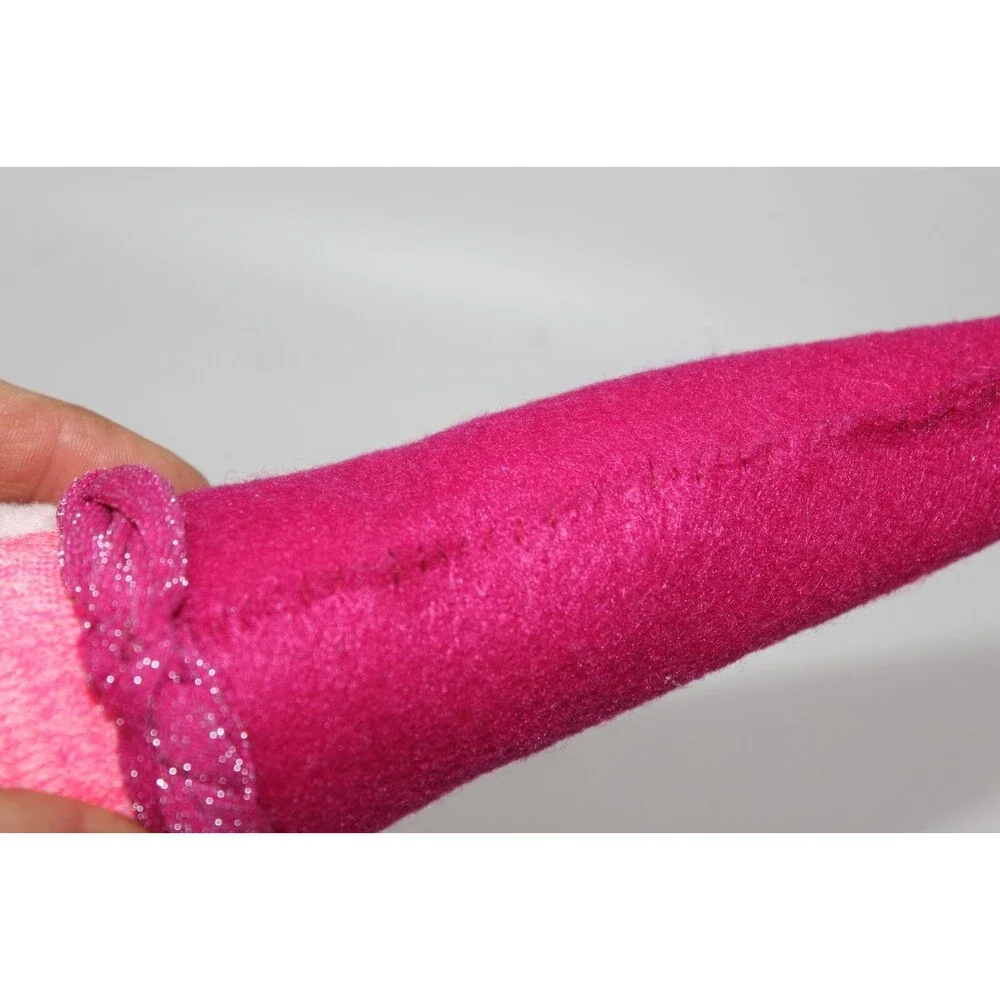 Baby Pink Girl Gnome Plush Handmade Scandinavian Swedish Tomte Hand Stitched